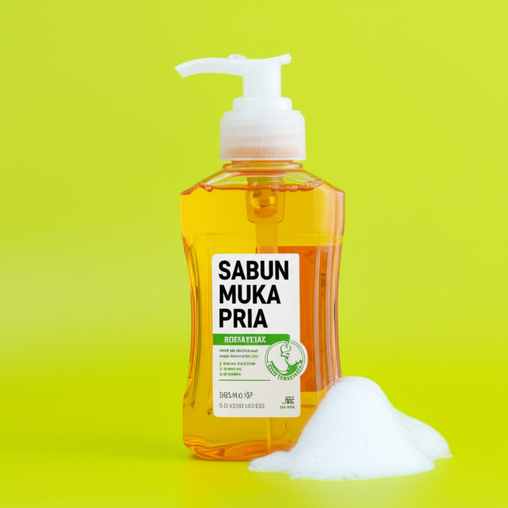 sabun muka pria berminyak