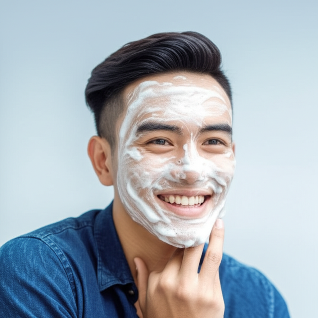 sabun wajah pria yang tidak bikin kering